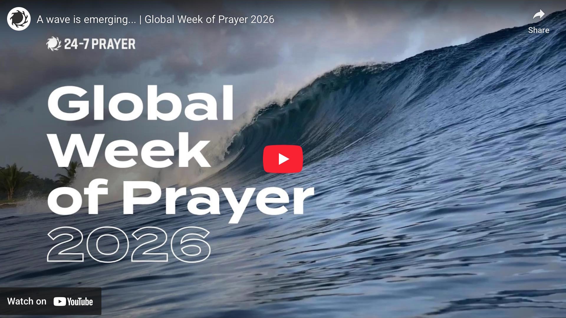 Global Week of 24-7 Prayer