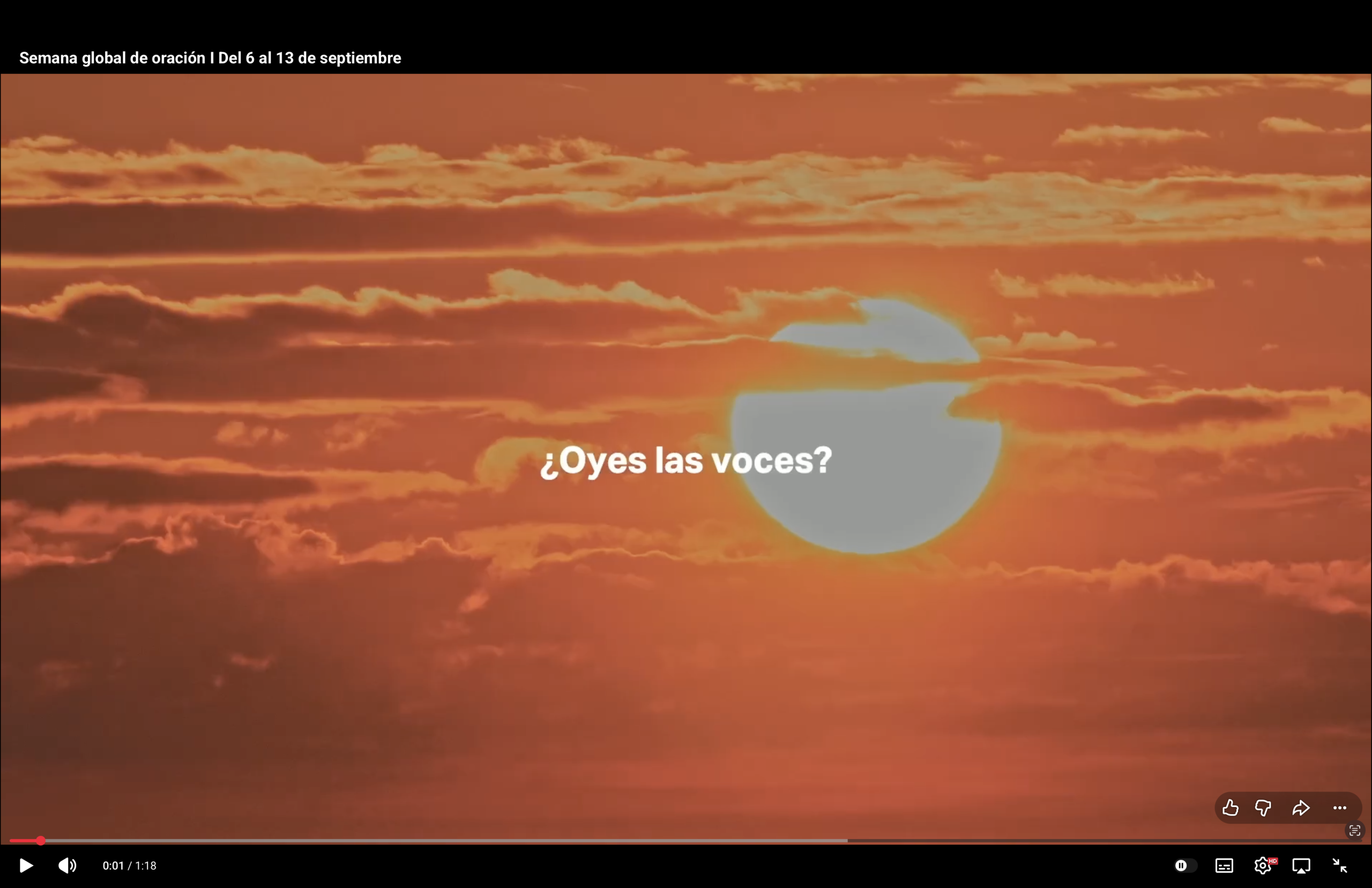 Semana global de Oración 24-7