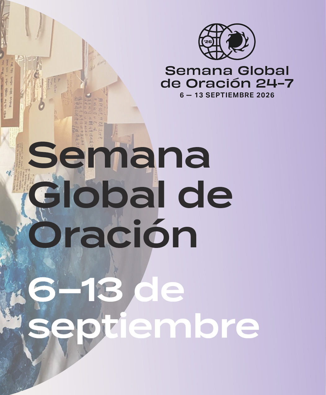Promueve la semana global de oración